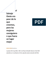 De Cómo El Salvaje Oeste Era Peor de Lo Que Creemos