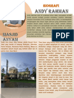 Arsitek Andy Rahman dan Karyanya Masjid Nurul Amal