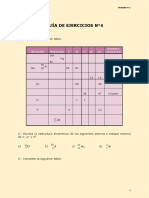 Guía de Ejercicios N°4: 1.-Complete La Siguiente Tabla