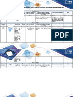 Matriz de Caracterización de Empaques y Embalajes de Los 10 Productos Con Los Aportes de Los Estudiantes Plenamente Identificables