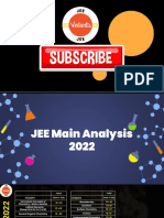 JEE Main Analysis 2022-23