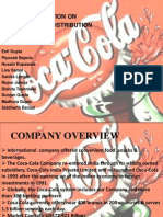 Sales and Distribution of Coca-Cola