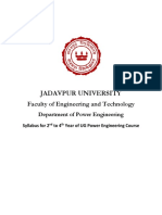 Jadavpur University: Faculty of Engineering and Technology