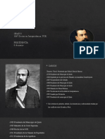 Grado 1867 Doctor en Jurisprudencia, UCE. Presidencia 6 de Marzo