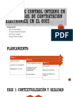 Sistema de Control Interno en Los Procesos de Contratación Electrónica