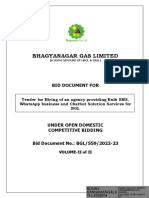 Bhagyanagar Gas Limited: Bid Document For