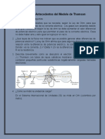 Actividad 3. Antecedentes Del Modelo de Thomson: Rosa Evelin Díaz Cruz