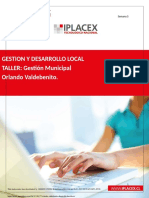 Taller de Gestión y Desarrollo Local - OV