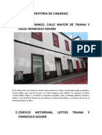 Historia de Canarias 1.edificio Mango, Calle Mayor de Triana Y Calle Francisco Gourie