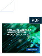 Manual de Acesso À Infraestrutura Tecnológica Da B3