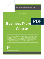 Business Planning Course