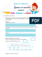 4° Ficha Día 2 Mat Jugamos en Nuestro Banco