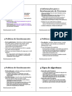 Escalonamento de processos em sistemas distribuídos