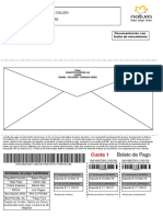 Cuota 1: Boleto de Pago