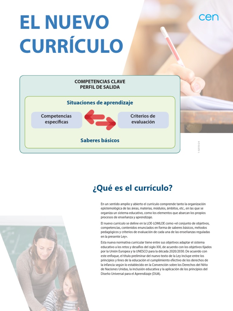 Saberes Básicos en el Currículo LOMLOE | PDF | Plan de estudios ...