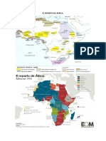 Mapas Históricos - El Reparto de África y El Reparto de Asia-.