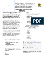 Evaluación acumulativa de Lengua Castellana: cuento La soga