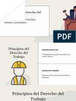 Principios Derecho Del Trabajo y Relación Entre Normas