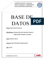 Base de Datos I