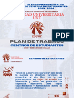 Identidad Universitaria UNT: Plan de Trabajo