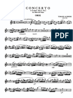 ALBINONI - Concerto for oboe in Dminor Op.9 No.2 - Oboe Part
