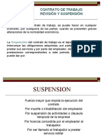 Contrato de Trabajo Revisión Y Suspensión