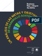 Análisis de los indicadores empresariales por metas de los ODS