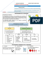 SESION TERCERO 2 Propiedades y Estados de La Materia