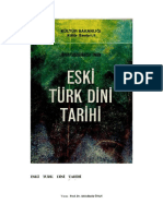 Eski Turk Dini Tarihi: Yazan: Prof. Dr. Abdalkadir İNAN