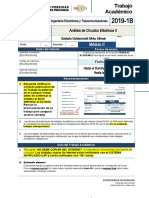 T.A - Análisis de Circuitos Eléctricos Ii - Ingeniería Electrónica y Telecomunicaciones