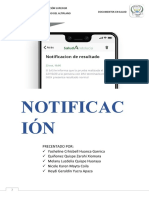 NOTIFICACIÓN