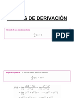 Reglas de Derivación