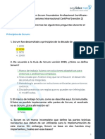 Preguntas Tipo Examen Scrum Foundation Professional Certificate - SFPC - CertiProf - v2