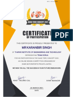 QT Concept Certificate - Karanbir