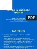 Trends in Antibiotic Therapy: Rt. Rev. Prof. C.S.S. Bello