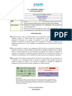 MDN 113 - U3 - Guía de Aprendizaje III - Equilibrio Químico