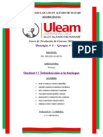 Unidad 1 / Introducción A La Biología: Desafío # 1 - Grupo # 6