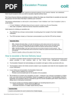 Service Delivery Escalation Process C Aug2018