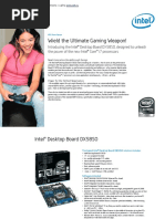 Intel® Desktop Board DX58SO Product Brief