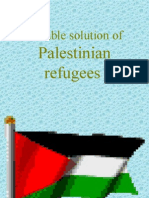 Durable Solution Of: Palestinian Refugees