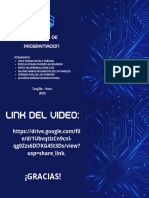 Blue Futuristic Programmer Business Card