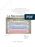 La Nacionalidad: El Tigre, 5 de Marzo 2020