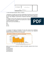 Atividade para 7ºano