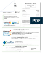 Realiza Tu Pago Resumen de La Orden: Sam's Club Sólo Admite Pago en Efectivo