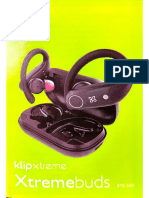 KlipxtremeKTE-500 Xtremebuds Manual Usuario-Specs
