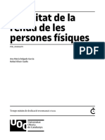 Fiscalitat de La Renda de Les Persones Físiques