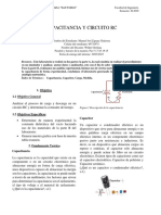 Capacitancia y Circuito RC