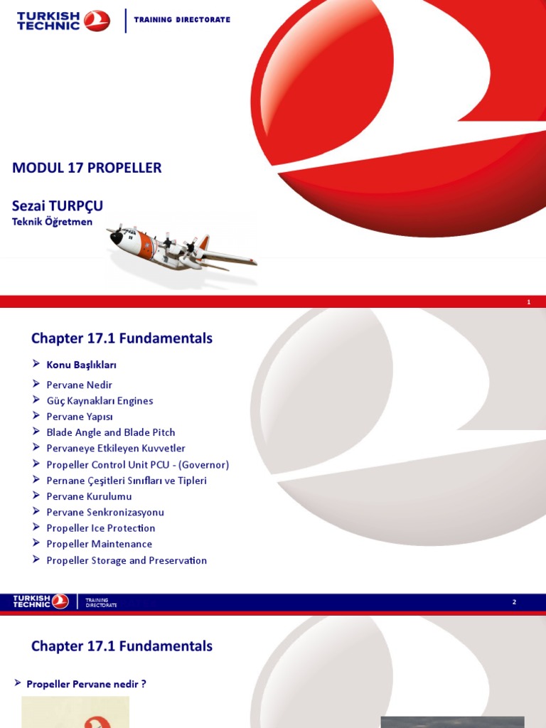 Modul 17 Propeller Sezai TURPÇU: Teknik Öğretmen | PDF