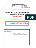 Buku Laporan Aktiviti Kokurikulum: Persatuan Psv/Mural