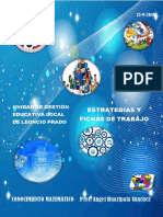 Estrategias Y Fichas DE Trabajo: CONOCIMIENTO MATEMÁTICO Prof. Angel Huaripata Sánchez